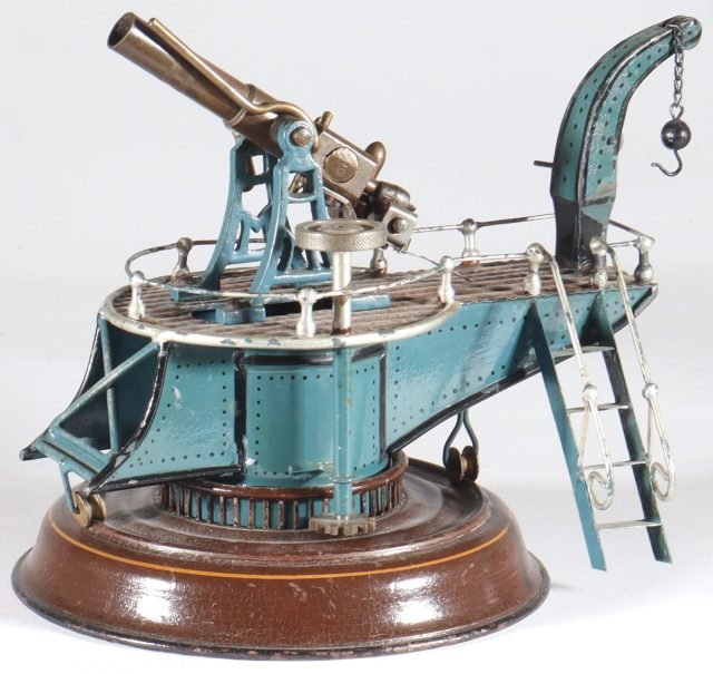 Märklin 8049/2: coastal artillery in tinplate