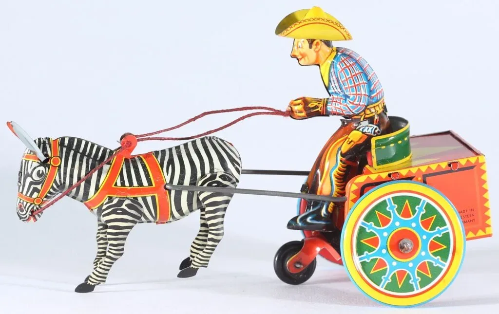 A cowboy, a zebra and Lehmann’s Galop