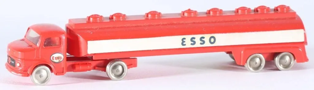 A LEGO tanker that arrived ready to drive