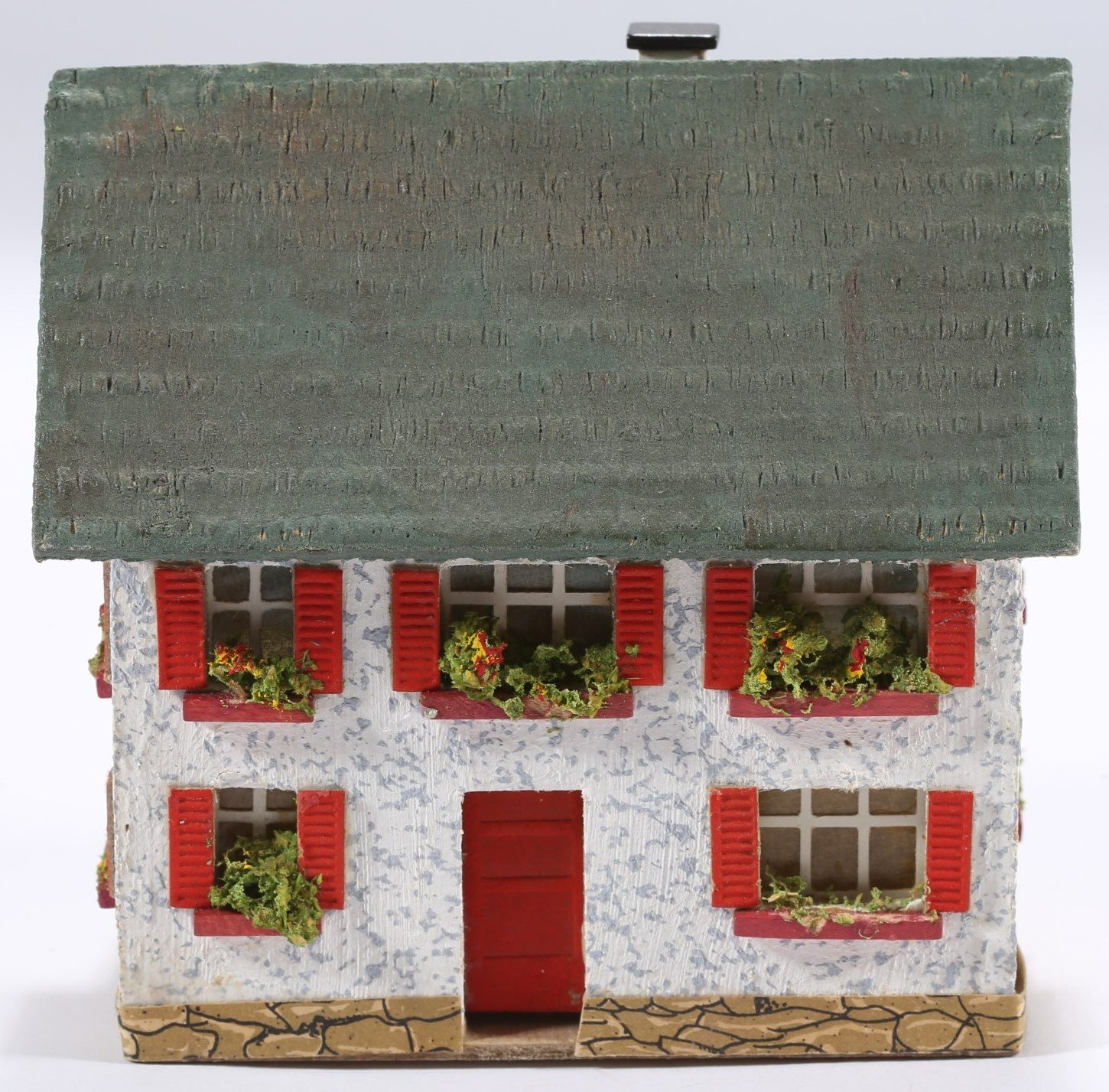 kallistoys auctions auktionen-antique vintage toys-antik historisch spielzeug-rudolf spitaler-germany-wood house-holzhaus-two storey home-wohnhaus-6815-1c