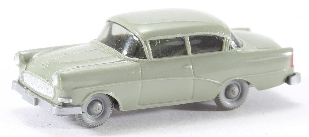 kallistoys auctions auktionen-antique vintage toys-antik historisch spielzeug-wiking-germany-car-auto-pkw-verglast-h0-opel rekord-graugrün-8-1a