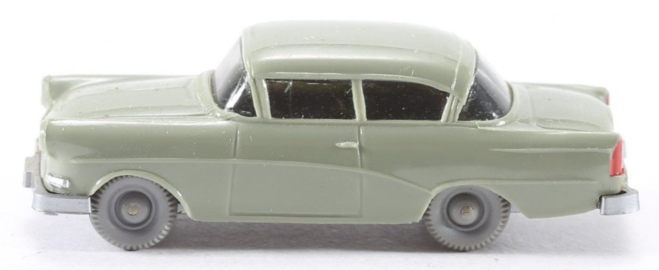 kallistoys auctions auktionen-antique vintage toys-antik historisch spielzeug-wiking-germany-car-auto-pkw-verglast-h0-opel rekord-graugrün-8-1c