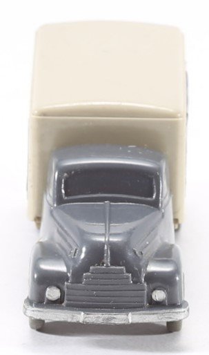 kallistoys auctions auktionen-antique vintage toys-antik historisch spielzeug-wiking-germany-truck-lkw-unverglast-h0-box-koffer-ford 3500-transporte-basaltgrau-54-1d