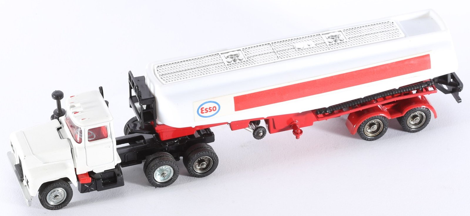 kallistoys auctions auktionen-antique vintage toys-antik historisch spielzeug-corgi major toys-england-diecast-truck-lkw-scale 1 to 43-mack truck petrol tanker-esso-1152-1b