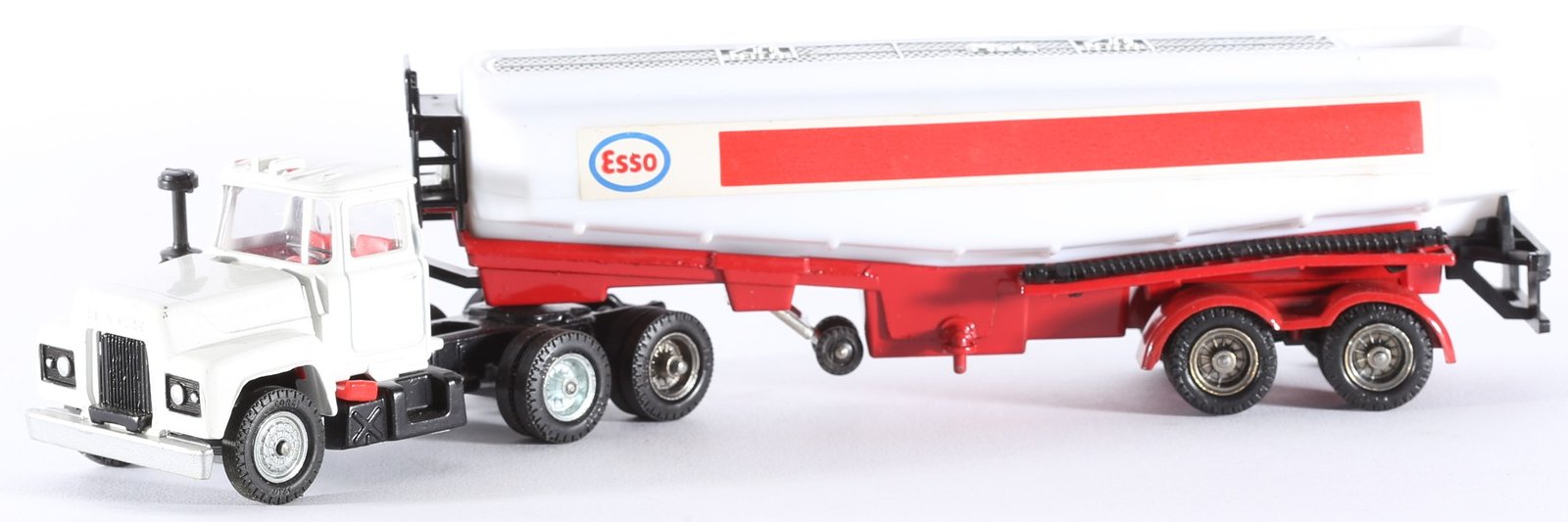 kallistoys auctions auktionen-antique vintage toys-antik historisch spielzeug-corgi major toys-england-diecast-truck-lkw-scale 1 to 43-mack truck petrol tanker-esso-1152-1d