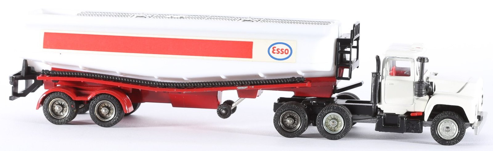 kallistoys auctions auktionen-antique vintage toys-antik historisch spielzeug-corgi major toys-england-diecast-truck-lkw-scale 1 to 43-mack truck petrol tanker-esso-1152-1f