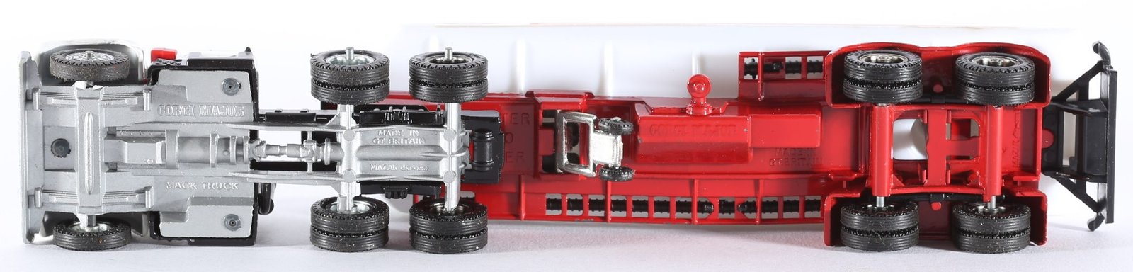 kallistoys auctions auktionen-antique vintage toys-antik historisch spielzeug-corgi major toys-england-diecast-truck-lkw-scale 1 to 43-mack truck petrol tanker-esso-1152-1i