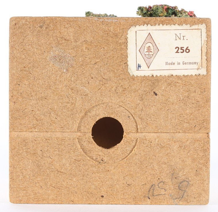 kallistoys auctions auktionen-antique vintage toys-antik historisch spielzeug-faller-germany-wood house-holzhaus-two storey home-veranda-zweistöckiges wohnhaus-braune nummer-256-1i