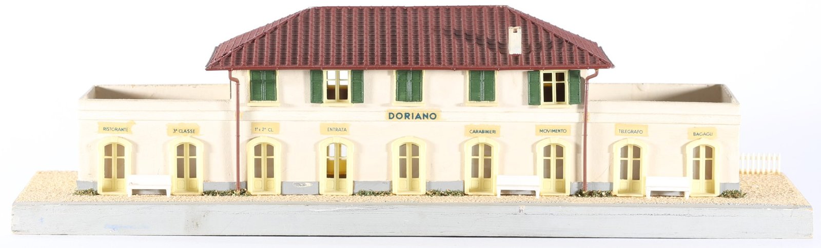 kallistoys auctions auktionen-antique vintage toys-antik historisch spielzeug-rivarossi-italy-wood house-holzhaus-legno casetta-railway station-bahnhof-stazione-doriano-s 04-2c