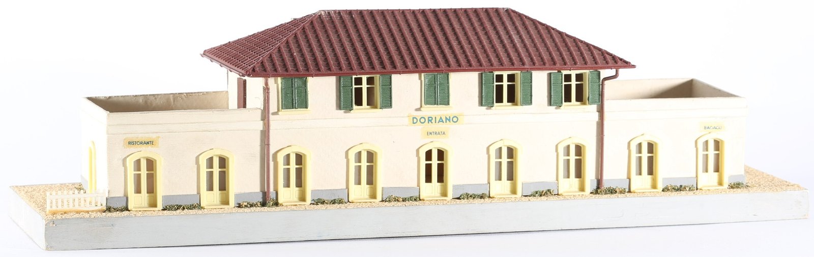 kallistoys auctions auktionen-antique vintage toys-antik historisch spielzeug-rivarossi-italy-wood house-holzhaus-legno casetta-railway station-bahnhof-stazione-doriano-s 04-2e