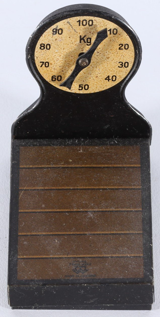 kallistoys auctions auktionen-antique vintage toys-antik historisch spielzeug-bing-germany-tinplate-blech-railway accessory-eisenbahn zubehör-scale-waage-10 6138-1b