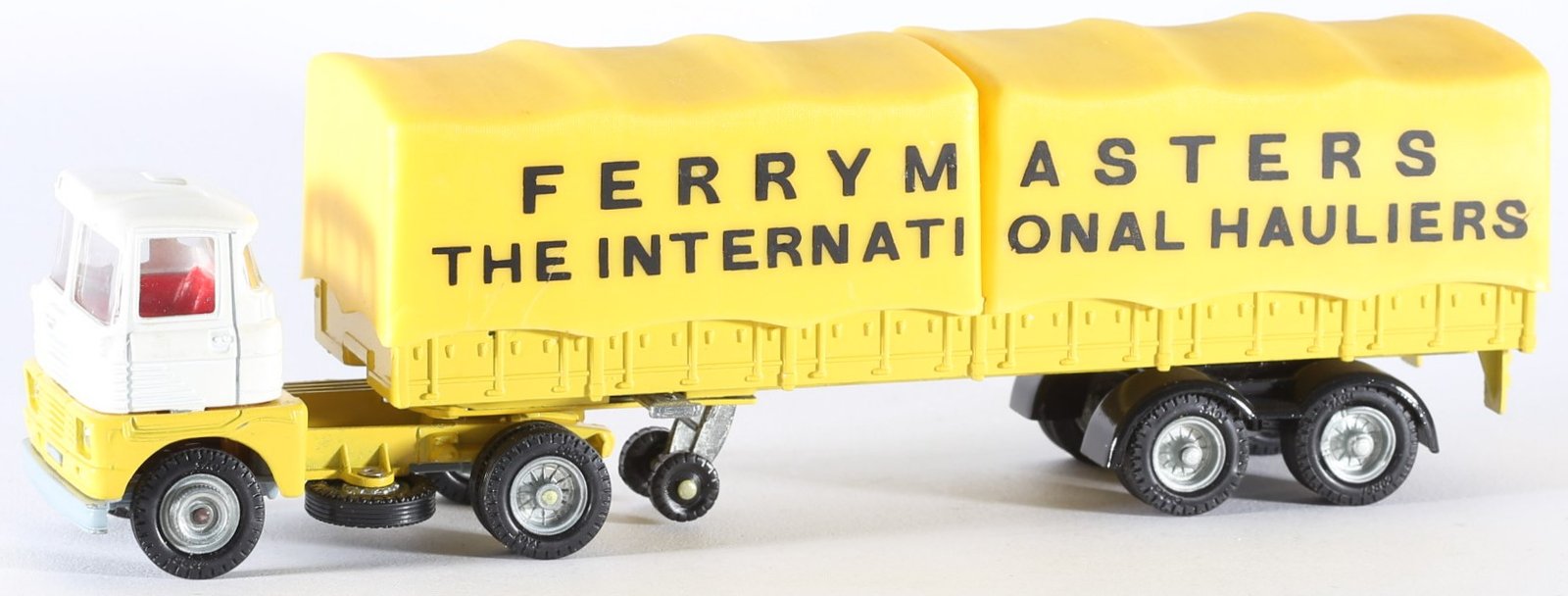 kallistoys auctions auktionen-antique vintage toys-antik historisch spielzeug-corgi major-england-diecast-scammell handyman mk. 3 tractor unit trailer-ferrymasters the international hauliers-1147-1a