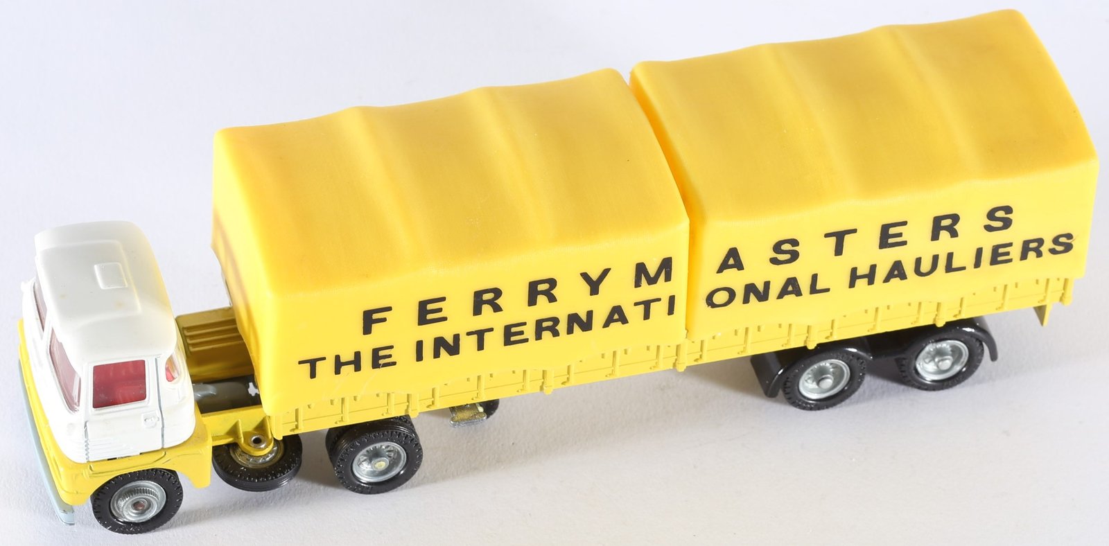 kallistoys auctions auktionen-antique vintage toys-antik historisch spielzeug-corgi major-england-diecast-scammell handyman mk. 3 tractor unit trailer-ferrymasters the international hauliers-1147-1b