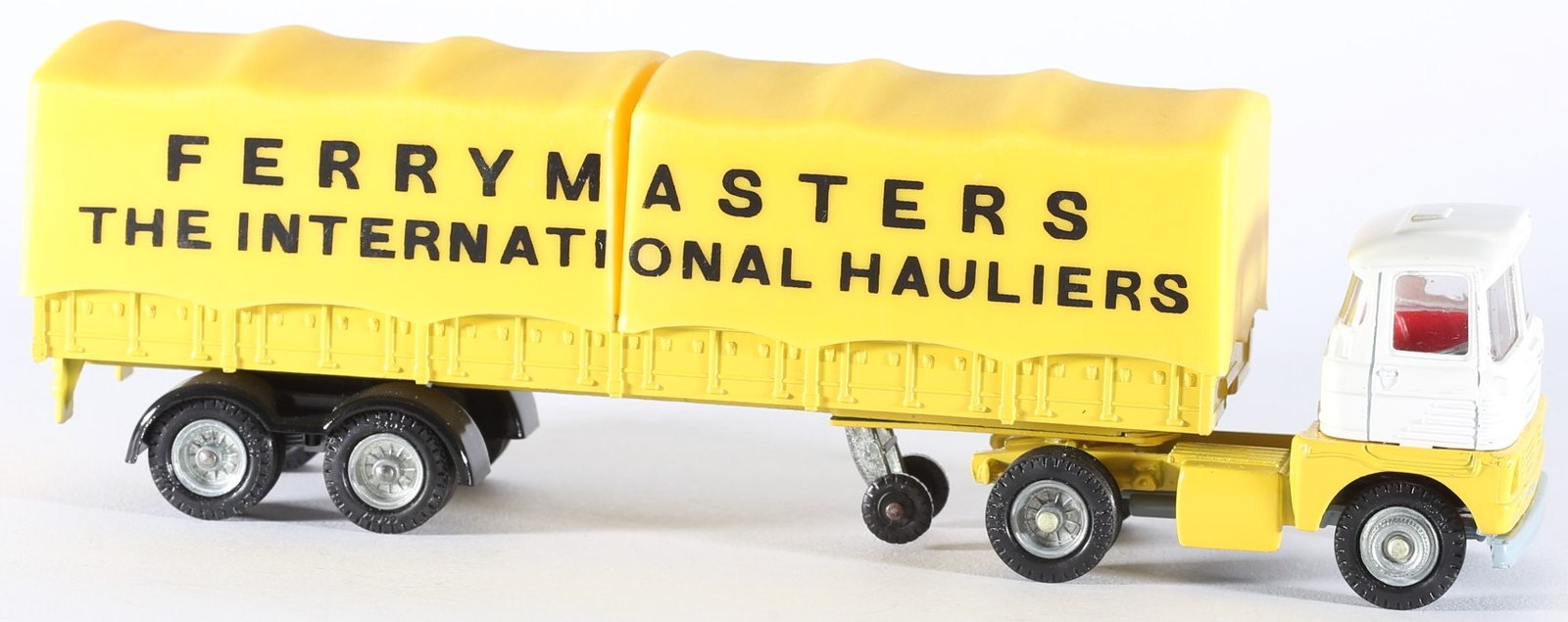 kallistoys auctions auktionen-antique vintage toys-antik historisch spielzeug-corgi major-england-diecast-scammell handyman mk. 3 tractor unit trailer-ferrymasters the international hauliers-1147-1e