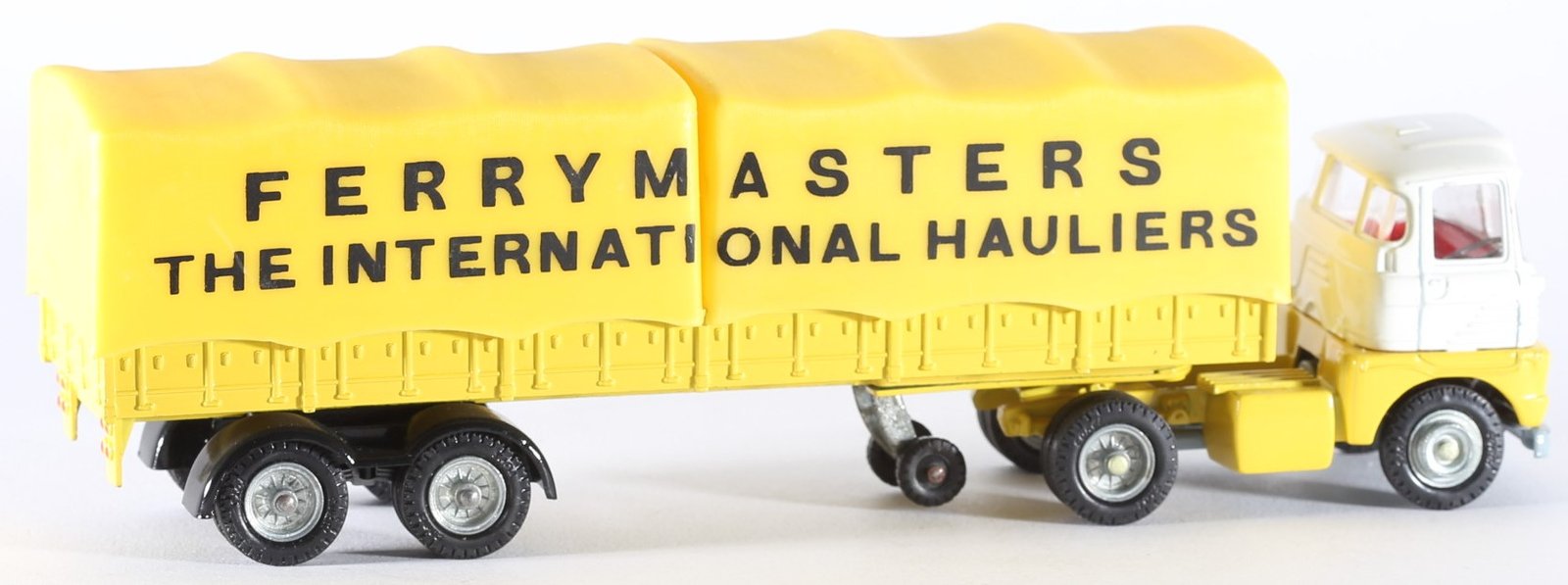 kallistoys auctions auktionen-antique vintage toys-antik historisch spielzeug-corgi major-england-diecast-scammell handyman mk. 3 tractor unit trailer-ferrymasters the international hauliers-1147-1f