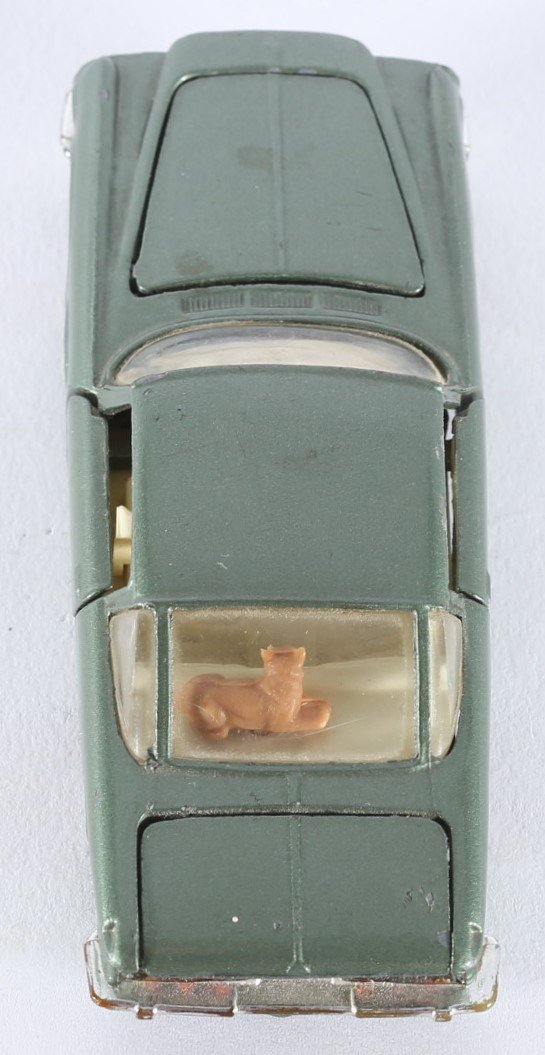 kallistoys auctions auktionen-antique vintage toys-antik historisch spielzeug-corgi toys-england-diecast-car-auto-scale 1 to 43-chrysler ghia l 6.4-metallic green-241-1h