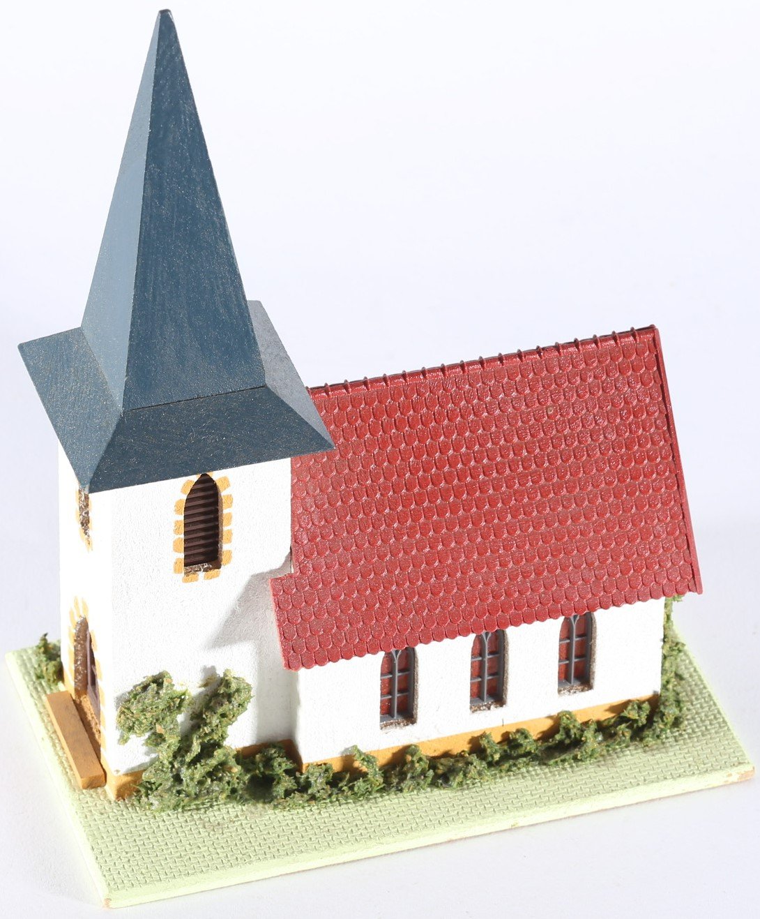kallistoys auctions auktionen-antique vintage toys-antik historisch spielzeug-creglinger modell spielwaren-germany-wood house-holzhaus-village church-dorfkirche-466 3-1b