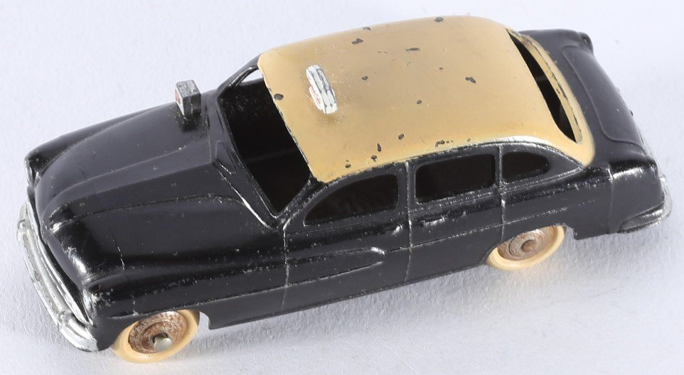 kallistoys auctions auktionen-antique vintage toys-antik historisch spielzeug-dinky toys-meccano-england-france-diecast-car-auto-scale 1 to 43-ford vedette-taxi-black-schwarz-24x-2b