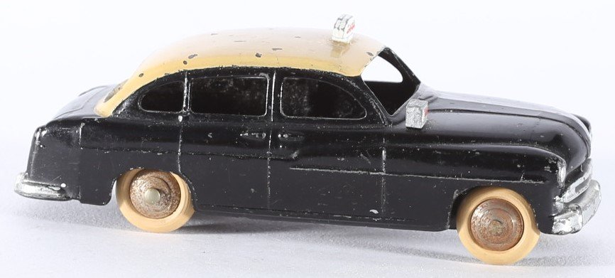 kallistoys auctions auktionen-antique vintage toys-antik historisch spielzeug-dinky toys-meccano-england-france-diecast-car-auto-scale 1 to 43-ford vedette-taxi-black-schwarz-24x-2e