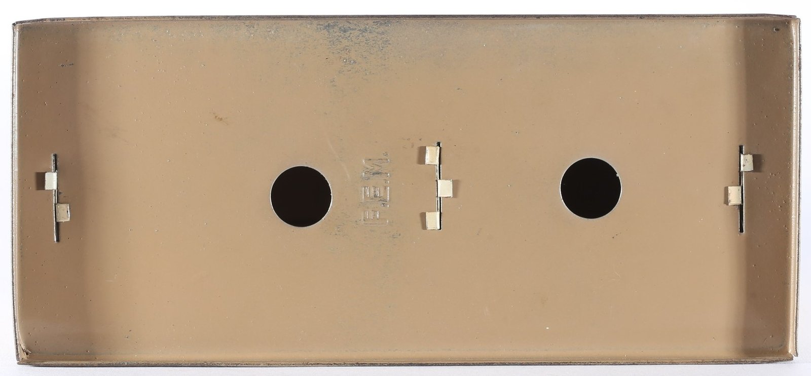 kallistoys auctions auktionen-antique vintage toys-antik historisch spielzeug-f.e.m.-italy-tinplate-blech-accessory-zubehör-railway station-bahnhof-piccola stazione di transito-57-1g
