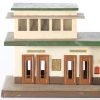 kallistoys auctions auktionen-antique vintage toys-antik historisch spielzeug-f.e.m.-italy-tinplate-blech-accessory-zubehör-railway station-bahnhof-stazione moderna con posto di blocco-60b-1e