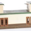 kallistoys auctions auktionen-antique vintage toys-antik historisch spielzeug-f.e.m.-italy-tinplate-blech-accessory-zubehör-railway station-bahnhof-stazione moderna con posto di blocco-60b-1g