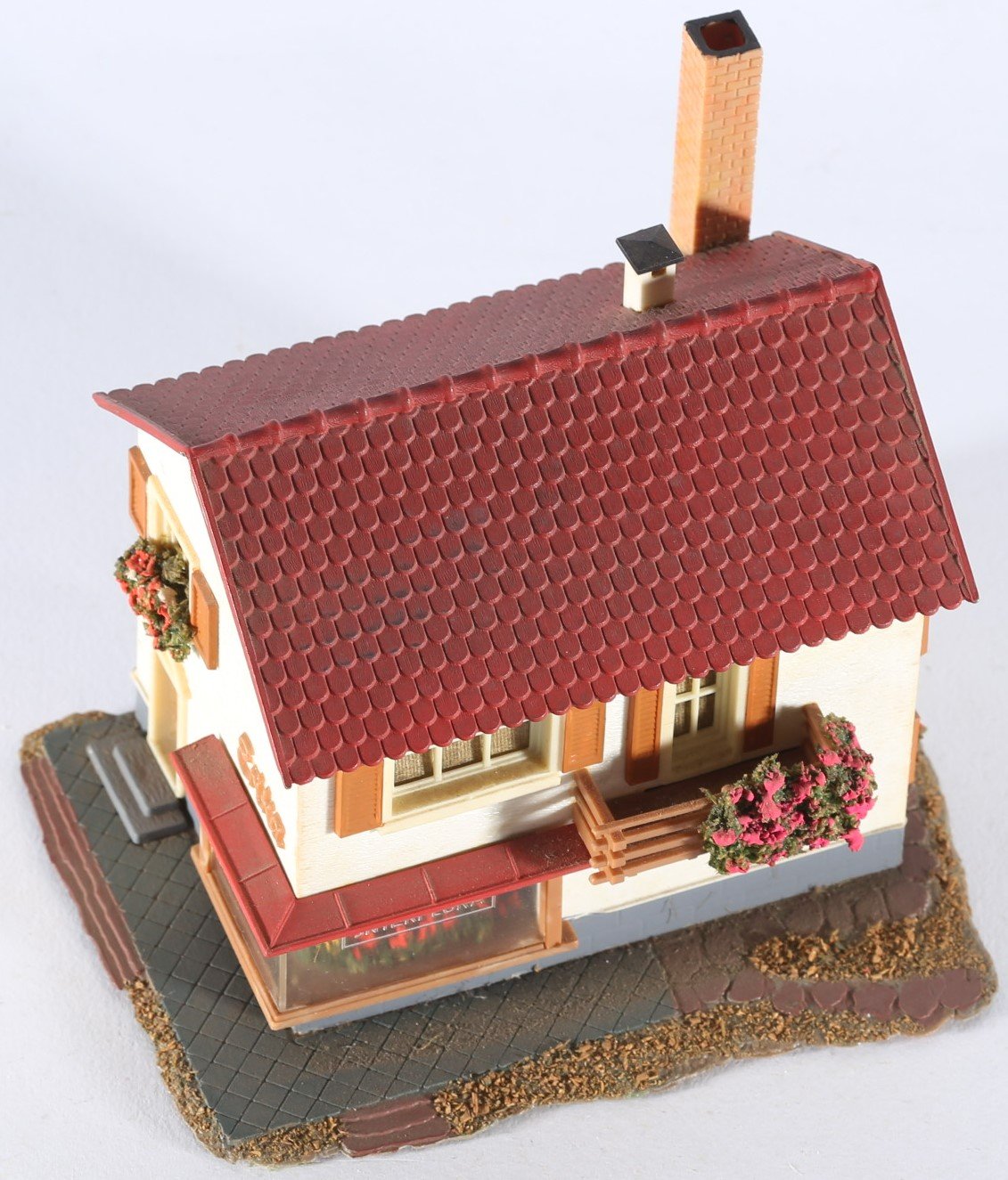 kallistoys auctions auktionen-antique vintage toys-antik historisch spielzeug-faller-germany-plastic house-plastikhaus-flower shop-blumengeschäft-220-2b