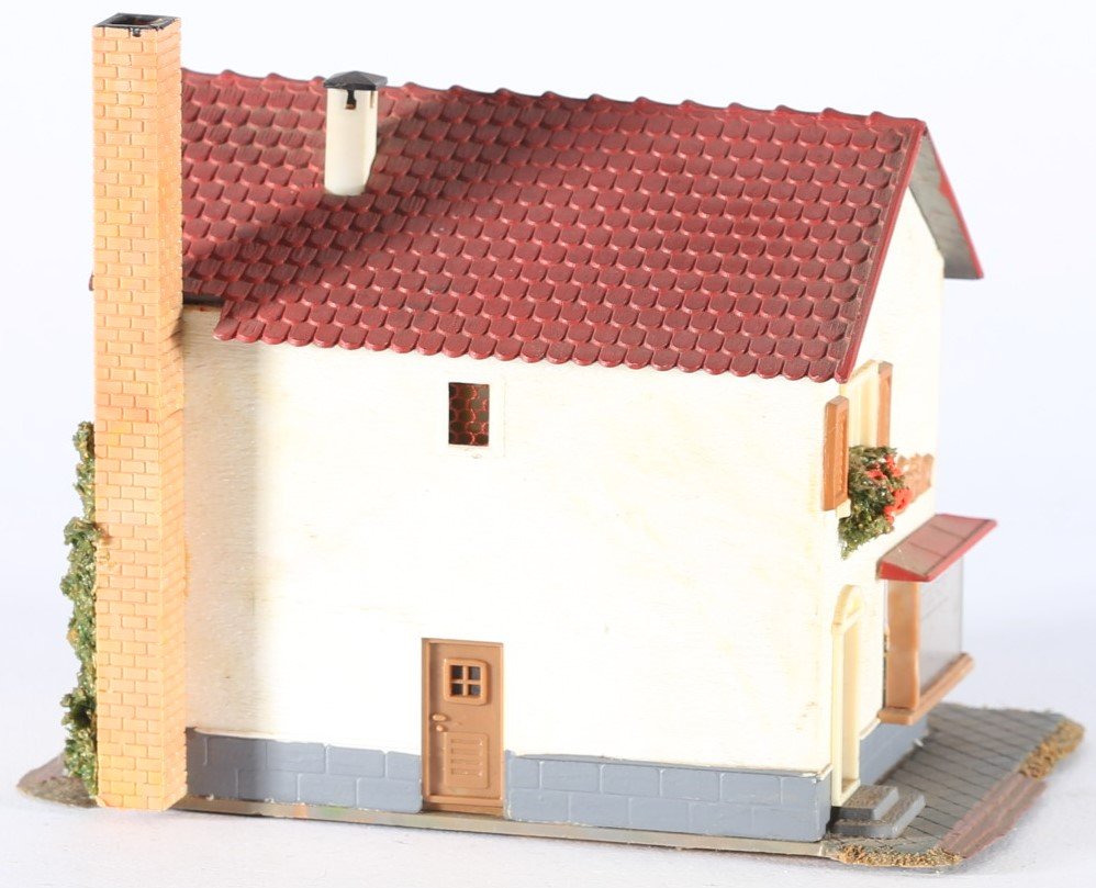kallistoys auctions auktionen-antique vintage toys-antik historisch spielzeug-faller-germany-plastic house-plastikhaus-flower shop-blumengeschäft-220-2e