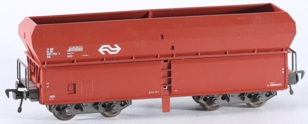 kallistoys auctions auktionen-antique vintage toys-antik historisch spielzeug-fleischmann-germany-train-eisenbahn-gauge-spur h0-hopper car-selbstentladewagen-zelflosser-nederland-ns-5750-1a