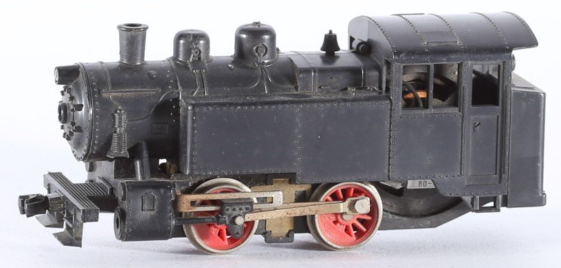kallistoys auctions auktionen-antique vintage toys-antik historisch spielzeug-lima-italy-train-eisenbahn-gauge-spur h0-steam loco-dampflok-loco vapore-ruote rosse-3005 l-2a