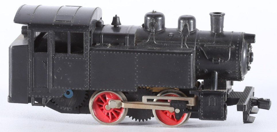 kallistoys auctions auktionen-antique vintage toys-antik historisch spielzeug-lima-italy-train-eisenbahn-gauge-spur h0-steam loco-dampflok-loco vapore-ruote rosse-3005 l-2d