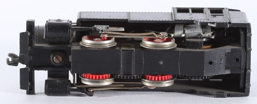kallistoys auctions auktionen-antique vintage toys-antik historisch spielzeug-lima-italy-train-eisenbahn-gauge-spur h0-steam loco-dampflok-loco vapore-ruote rosse-3005 l-2g