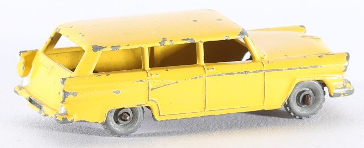 kallistoys auctions auktionen-antique vintage toys-antik historisch spielzeug-matchbox-lesney-england-diecast-car-auto-series 1 to 75-american ford station wagon hook-yellow-31-2f