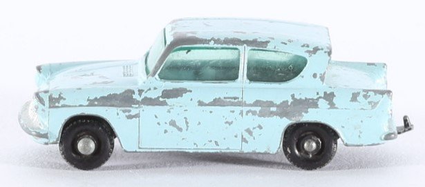 kallistoys auctions auktionen-antique vintage toys-antik historisch spielzeug-matchbox-lesney-england-diecast-car-auto-series 1 to 75-ford anglia-light blue-7-2c