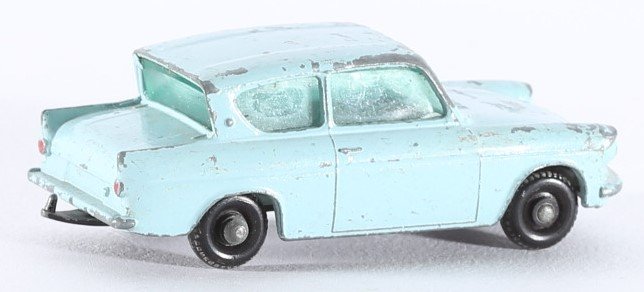 kallistoys auctions auktionen-antique vintage toys-antik historisch spielzeug-matchbox-lesney-england-diecast-car-auto-series 1 to 75-ford anglia-light blue-7-2f