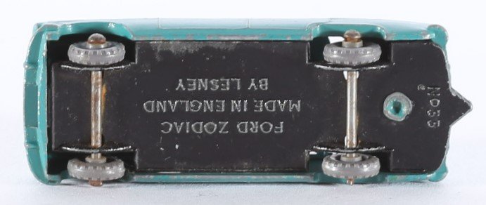kallistoys auctions auktionen-antique vintage toys-antik historisch spielzeug-matchbox-lesney-england-diecast-car-auto-series 1 to 75-ford zodiac-hook-seagreen-33-2g