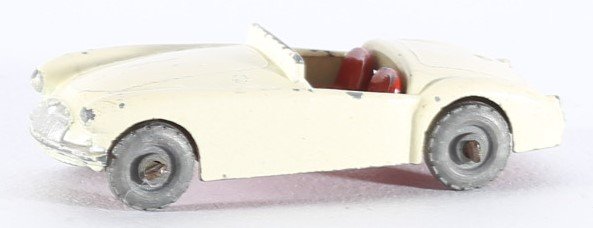 kallistoys auctions auktionen-antique vintage toys-antik historisch spielzeug-matchbox-lesney-england-diecast-car-auto-series 1 to 75-mg a sports car-offwhite-red seats-19-2a