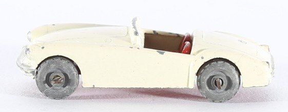 kallistoys auctions auktionen-antique vintage toys-antik historisch spielzeug-matchbox-lesney-england-diecast-car-auto-series 1 to 75-mg a sports car-offwhite-red seats-19-2c