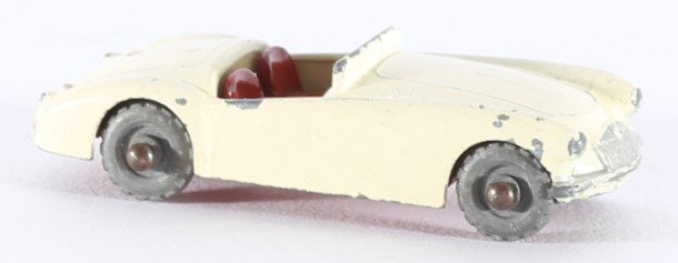 kallistoys auctions auktionen-antique vintage toys-antik historisch spielzeug-matchbox-lesney-england-diecast-car-auto-series 1 to 75-mg a sports car-offwhite-red seats-19-2e