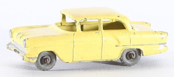 kallistoys auctions auktionen-antique vintage toys-antik historisch spielzeug-matchbox-lesney-england-diecast-car-auto-series 1 to 75-vauxhall victor-yellow-45-2a