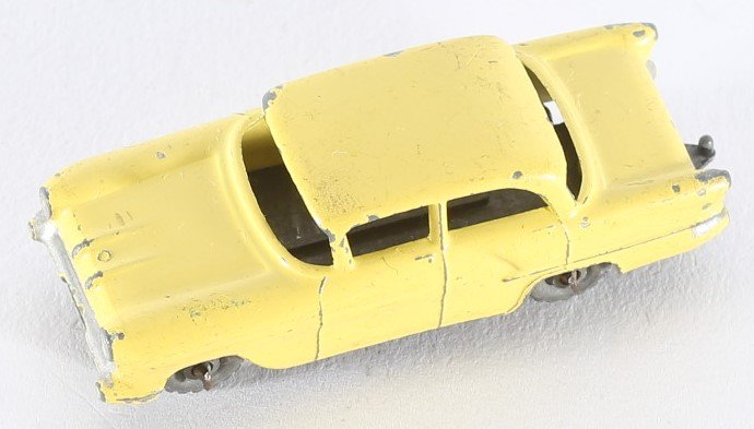 kallistoys auctions auktionen-antique vintage toys-antik historisch spielzeug-matchbox-lesney-england-diecast-car-auto-series 1 to 75-vauxhall victor-yellow-45-2b