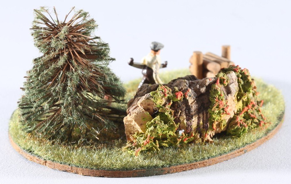 kallistoys auctions auktionen-antique vintage toys-antik historisch spielzeug-noch-germany-preiser-wood figure-holzfigur-scenery-diorama-lumberjack-holzfäller-834-2e
