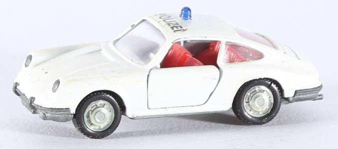 kallistoys auctions auktionen-antique vintage toys-antik historisch spielzeug-schuco-germany-diecast-car-auto-scale 1 to 66-porsche 911s-autobahnpolizei-white-weiss-825-2a
