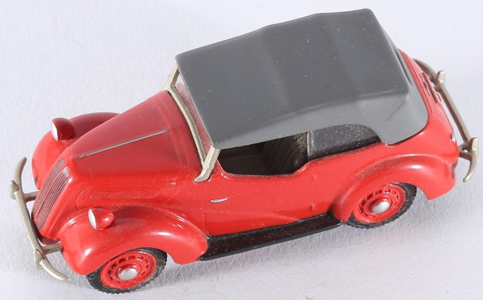 kallistoys auctions auktionen-antique vintage toys-antik historisch spielzeug-somerville models-england-diecast-car-auto-scale 1 to 43-ford a494a anglia tourer-red-rot-117a-1b