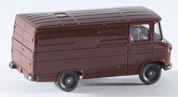 kallistoys auctions auktionen-antique vintage toys-antik historisch spielzeug-wiking-germany-plastic-van-transporter-scale 1 to 90-mercedes 0 406-dark brown-lehmbraun-27-1e
