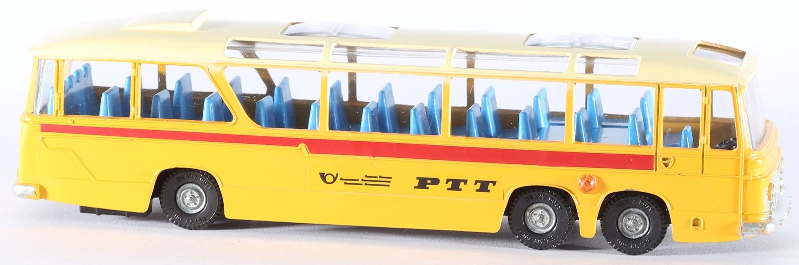 kallistoys auctions auktionen-antique vintage toys-antik historisch spielzeug-dinky toys-meccano-england-diecast-scale 1 to 43-vega major swiss postal bus-961-1d