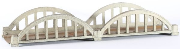 kallistoys auctions auktionen-antique vintage toys-antik historisch spielzeug-f.e.m.-italy-tinplate-blech-accessory-zubehör-double arch bridge-doppelbogenbrücke-ponte a due campate-41-2a