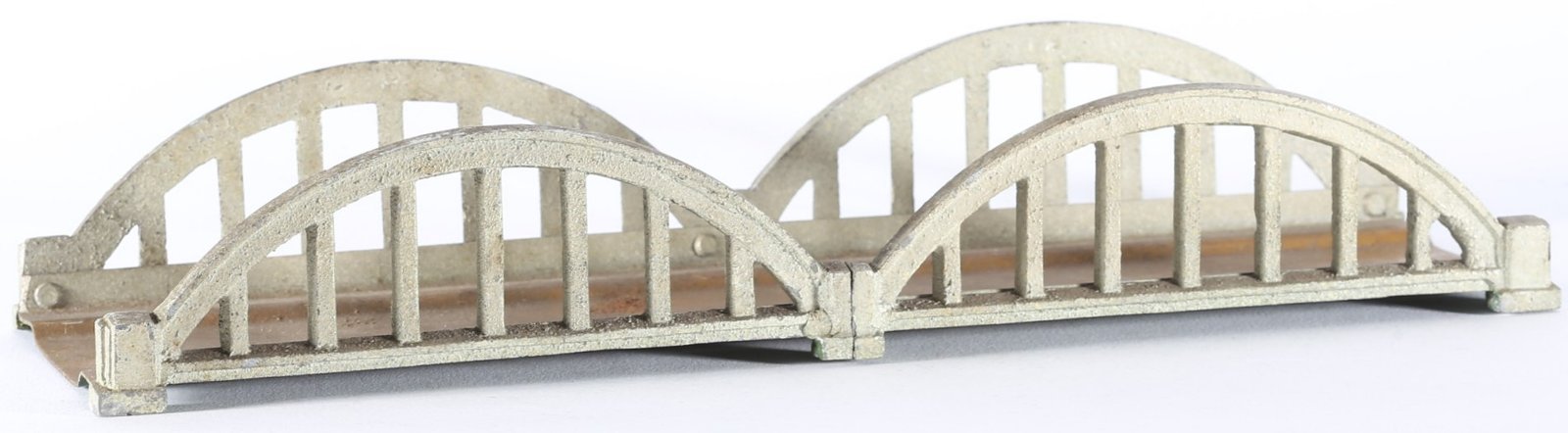 kallistoys auctions auktionen-antique vintage toys-antik historisch spielzeug-f.e.m.-italy-tinplate-blech-accessory-zubehör-double arch bridge-doppelbogenbrücke-ponte a due campate-41-2a