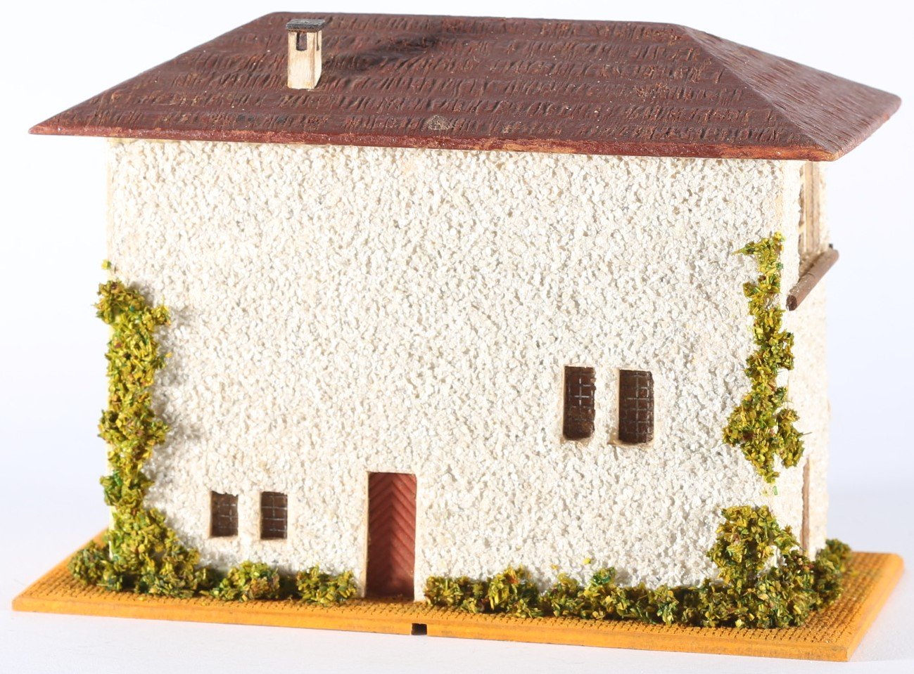 kallistoys auctions auktionen-antique vintage toys-antik historisch spielzeug-faller-germany-wood house-holzhaus-switch tower-stellwerk-ohne briefmarke-124-1e