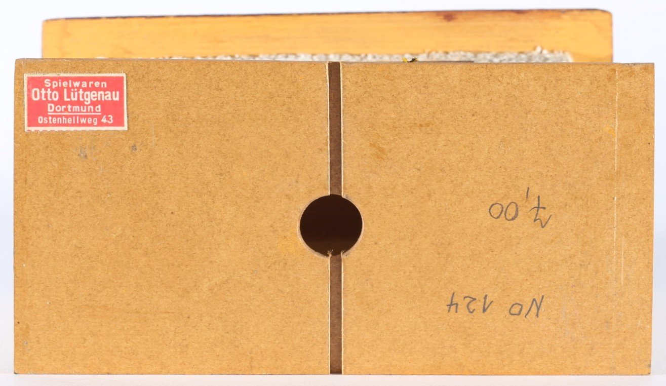 kallistoys auctions auktionen-antique vintage toys-antik historisch spielzeug-faller-germany-wood house-holzhaus-switch tower-stellwerk-ohne briefmarke-124-1i